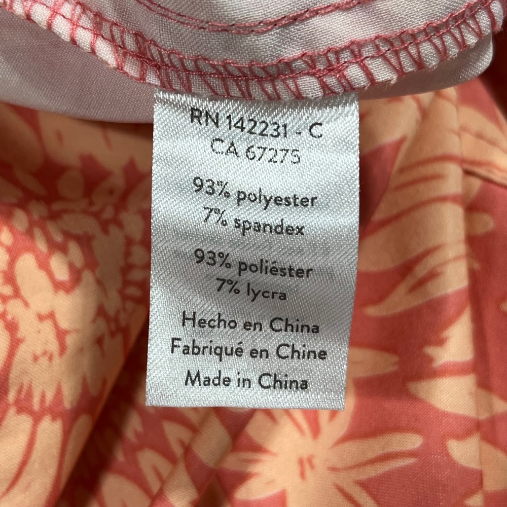RipSkirt Hawaii Boho Surfer Wrap Skirt Peach Sunflower Small Vibrant Beachy - Picture 10 of 11